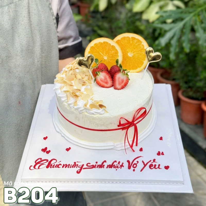 B204 Bánh kem bắp