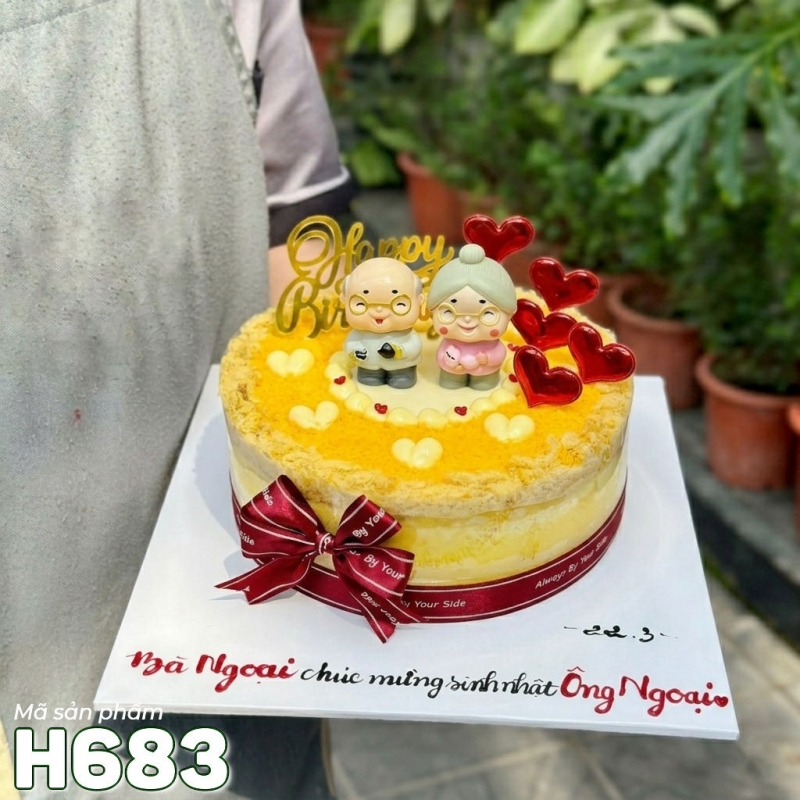 H683 Bánh bông lan trứng muối