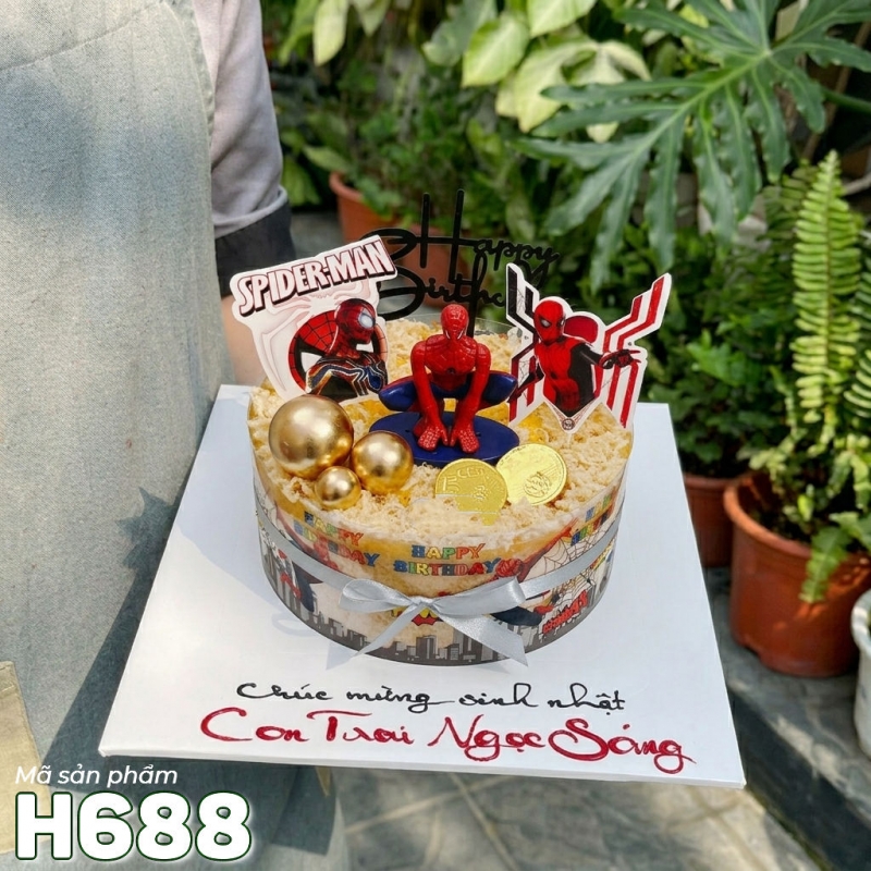 H688 Bánh bông lan trứng muối