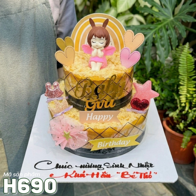 H690 Bánh bông lan trứng muối