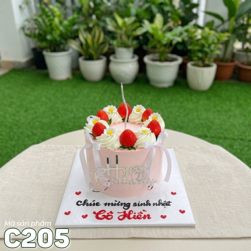 C205 Bánh kem mini 14cm