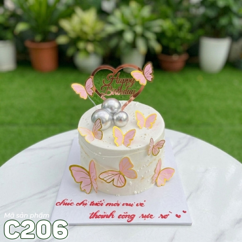 C206 Bánh kem mini 14cm