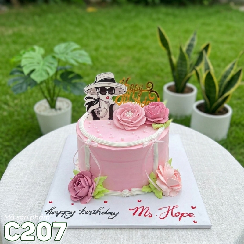 C207 Bánh kem mini 14cm