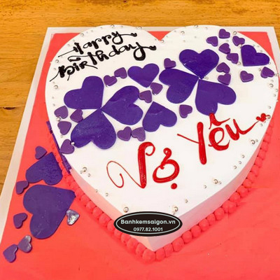 KN(5) Bánh sinh nhật vợ yêu