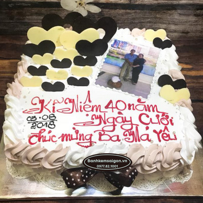 KN(16) Bánh kỷ niệm cưới