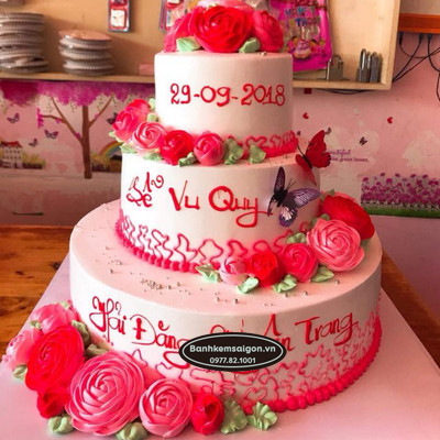 KN(17) Bánh kỷ niệm cưới