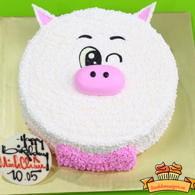 30+ Mẫu bánh sinh nhật con heo dễ thương cho người tuổi hợi - TH Điện Biên  Đông