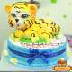 [NGỘ NGHĨNH] 69 Mẫu bánh sinh nhật hình con cọp dễ thương cho tuổi DẦN