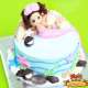[DỄ THƯƠNG QUÁ] 999+ Mẫu Bánh Kem Búp Bê 2 Tầng Barbie Đẹp Nhất